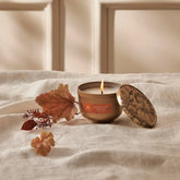 Pumpkin Laurel Poured Tin Candle